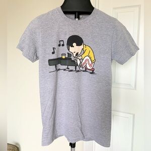 Freddie Mercury Peanuts Style T-shirt